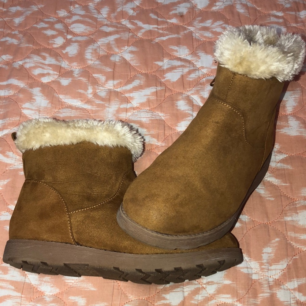 Big girl brown boots